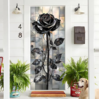 3D Door Stickers, Peel and Stick Vinyl Wallpaper, Self-Adhesive Mural Door Cover - Image 4