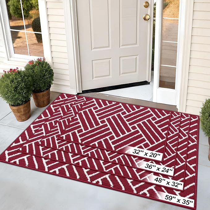 OLANLY Indoor Door Mat, 48x32 Inch, Dirt Resistant and Absorbent, Non-Slip - Image 7