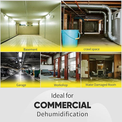 190 Pints High Efficiency Commercial Dehumidifier - Image 5