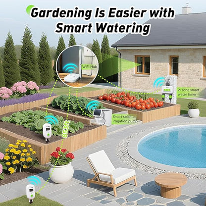 RAINPOINT Smart Digital Wireless Plant Moisture Meter Houseplants Indoor WiFi - Image 9