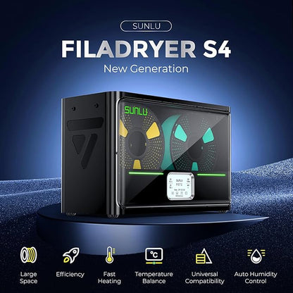 SUNLU Official Filament Dryer S4, 4-Spool Filament Storage Box - Image 2