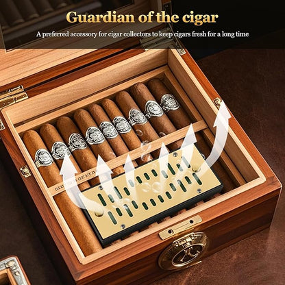 High-end Cigar Humidifier, Rectangular Cigar Humidifier Regulator - Image 5