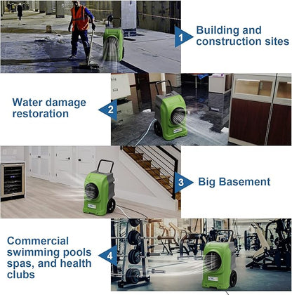 AlorAir 270 Pints Commercial Dehumidifiers Smart Wi-Fi - Image 6
