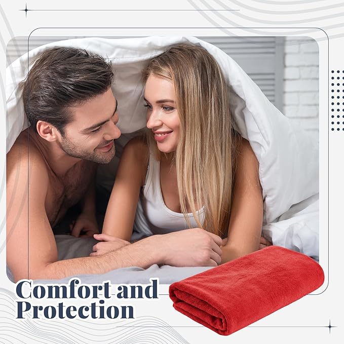 1 Pcs Couples Waterproof Mat 54 x 34 in Lover Reusable Stainproof Blanket Quiet - Image 6