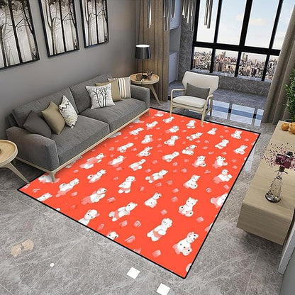 Rug, Flame Resistant, Quick Dry, Stain Resistant, Waterproof Floor Carpet - Image 4