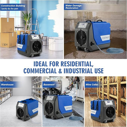 COSTWAY 180 PPD Crawl Space Dehumidifier - Image 8