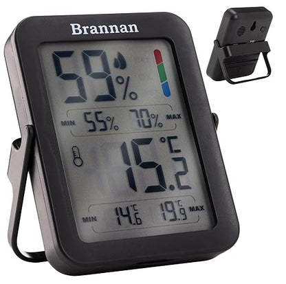 Brannan Max Min Thermometer Room Indoor Humidity Meter Hygrometer - Image 2