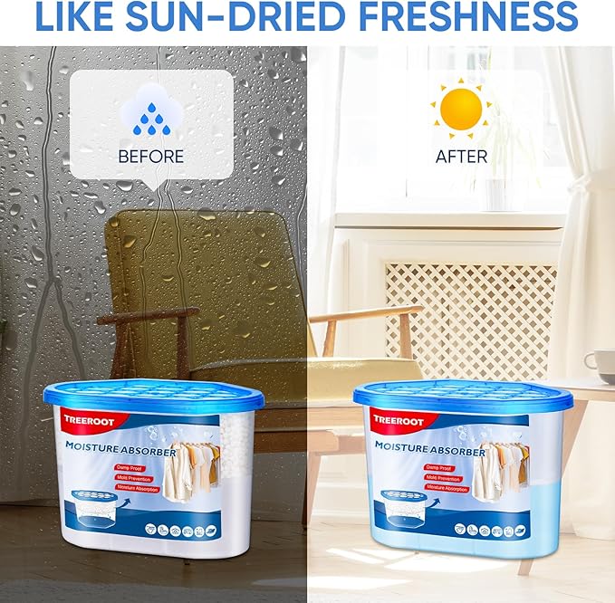 10 Pack Moisture Absorbers, 14 OZ Humidity Absorber Bucket, Moisture Absorbers - Image 7