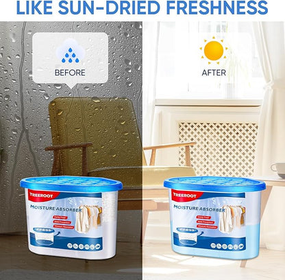 10 Pack Moisture Absorbers, 14 OZ Humidity Absorber Bucket, Moisture Absorbers - Image 7
