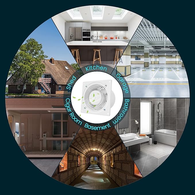 HG Power 6 Inch Exhaust Fan - Image 9