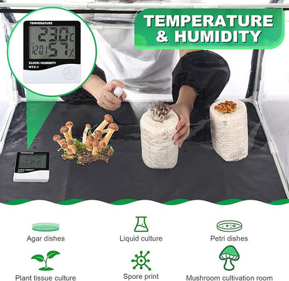 Meonum Large Still Air Box Mushroom Grow Tent, Monotub Kit - Image 4