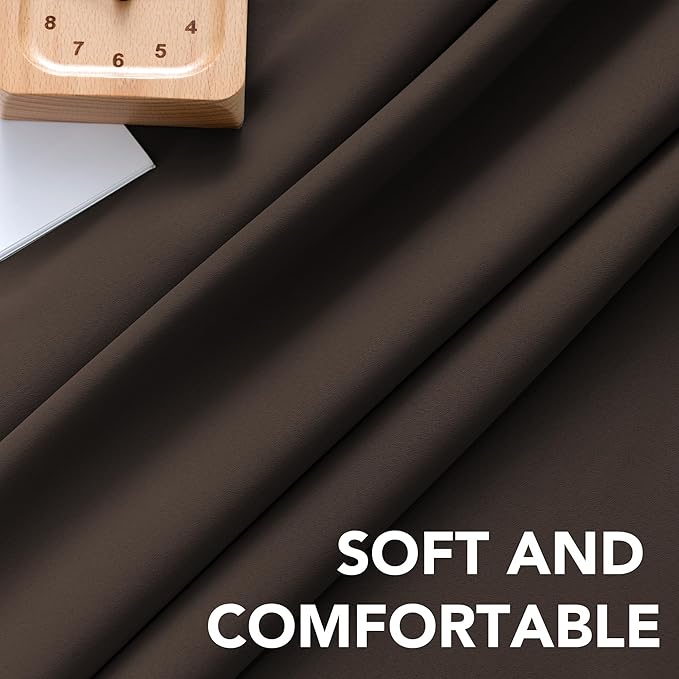 H.VERSAILTEX Blackout Curtains Thermal Insulated Window Treatment Panels Room - Image 5