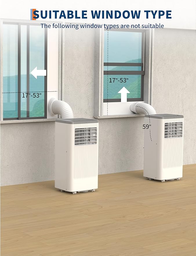 GarveeLife 8000 BTU Portable Air Conditioner – 3-in-1 AC - Image 5