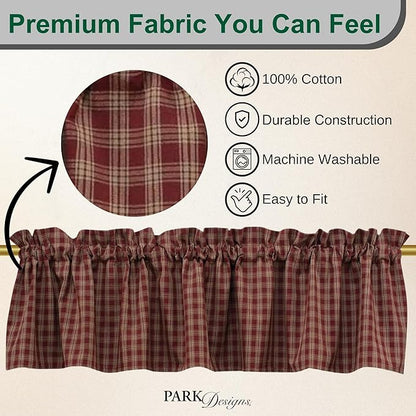 Park Designs Farmhouse Kitchen Valances - Image 2