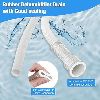 Saillong Patent Pending Dehumidifier Drain Hose, 3/4 Inch FHT, - Image 3
