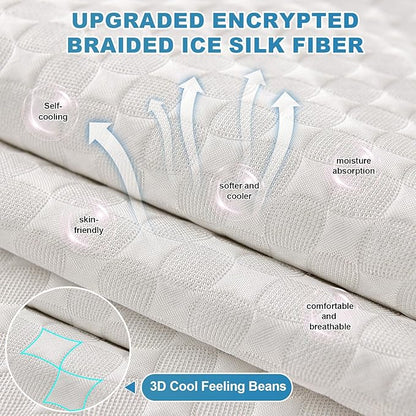 OTOB Cooling Dog Couch Cover Ice Silk Fiber, Washable & Non Slip Sofa - Image 4