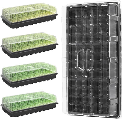 MIXC 5 Pack 1020 Seed Starter Trays by MIXC