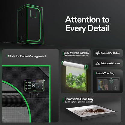 VIVOSUN S336 3x3 Grow Tent - Image 6