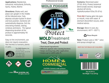 Protect™ Home & Commercial Mold-Treatment Plant-Based Mold-Odor Remover Fogger - Image 4