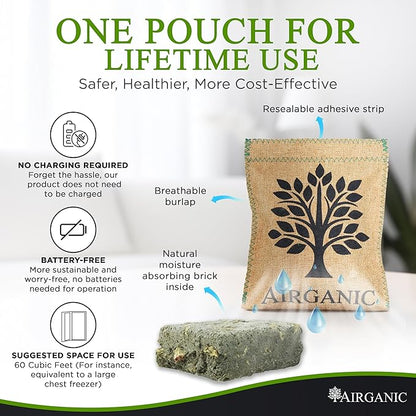 Natural Moisture Absorber Dehumidifier Bags – Plant & Mineral Desiccant Pouches - Image 2