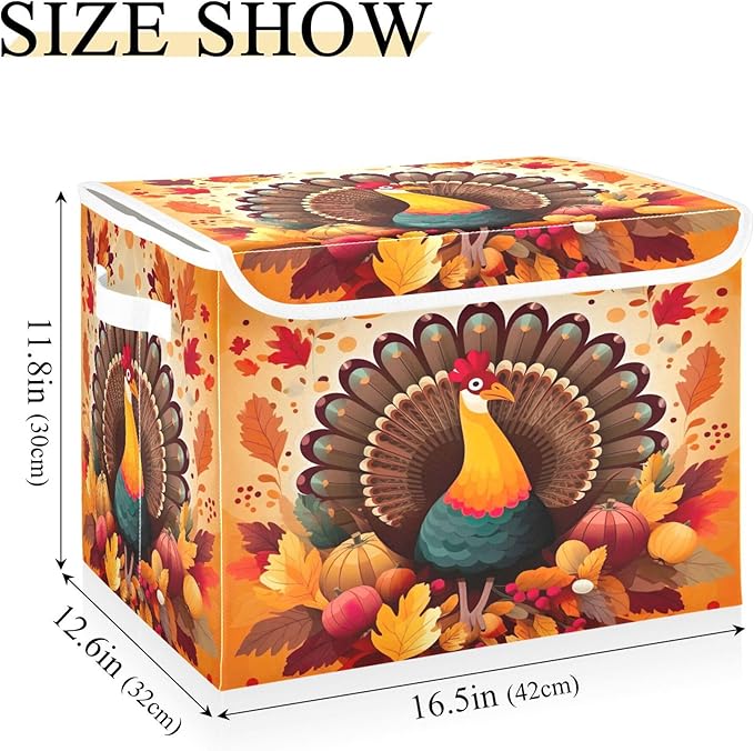 xigua Thanksgiving Turkey Storage Bins - Image 3
