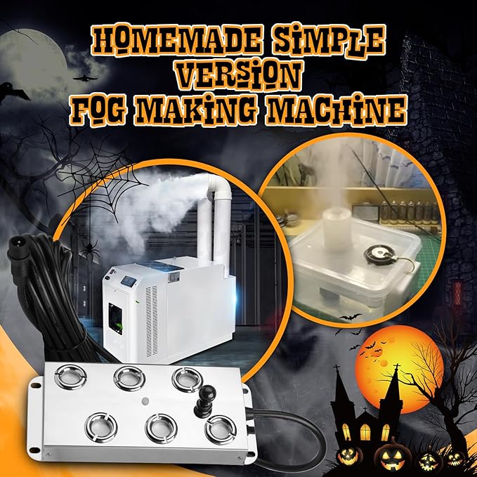 Ultrasonic Mist Maker Fogger 6 Head, 110V 350W Power Water Proof Ultrasonic - Image 3