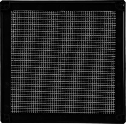 10" x 10" Square Air Vent Cover – Black Plastic Vent Deflector - Image 9