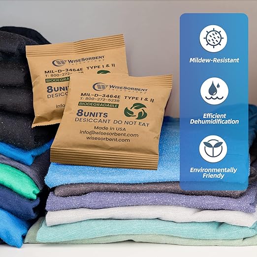 Kraft Clay Desiccants Packs for Safe, 264 Gram 10 Packs Dehumidifier for Gun - Image 6