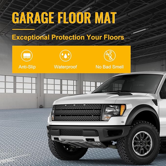 10x20 FT Garage Floor Mat, 2.8mm Thickened Flooring Roll - Image 5