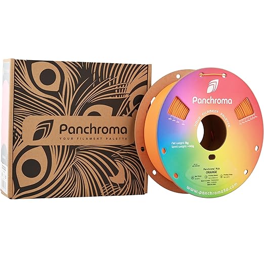 Panchroma PLA Orange 3D Printer Filament, 1kg Spool, High Speed Printing - Image 8