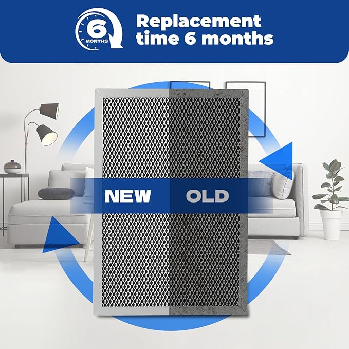 2-Packs 5695 Washable MERV 8 Dehumidifier Filter 8x12x1 Compatible - Image 7