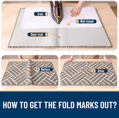 OLANLY Runner Indoor Door Mat, 70x23 Inch, Dirt Resistant and Absorbent - Image 9