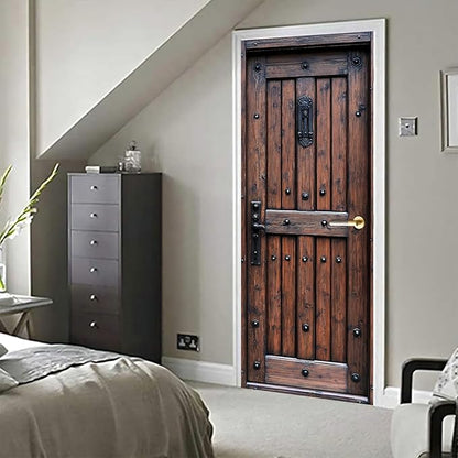 3D Door Stickers, Peel and Stick Vinyl Wallpaper, Self-Adhesive Mural - Image 6