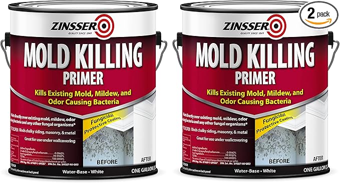 Zinsser 276049-2PK Mold Killing Primer, 2 Pack by Rust-Oleum