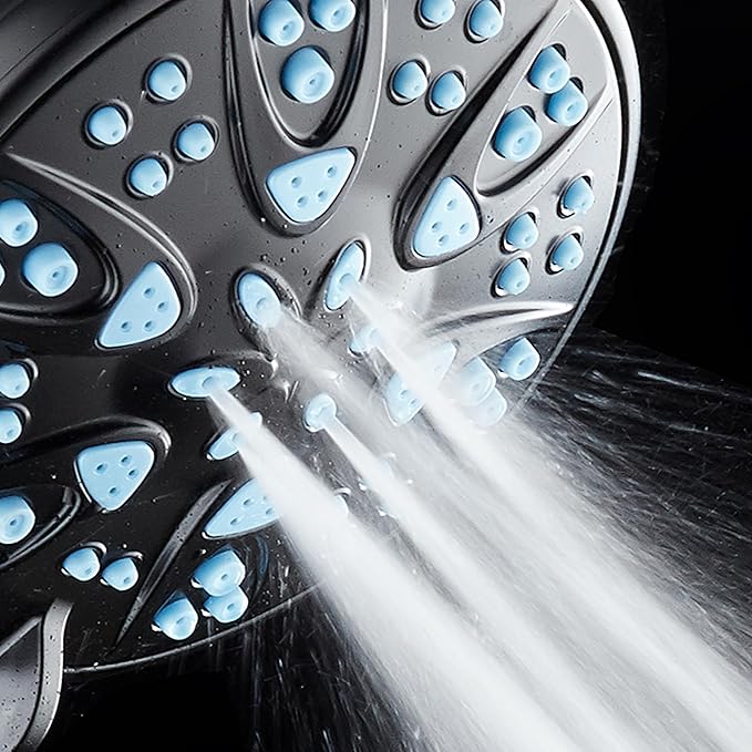 AquaDance Antimicrobial – Anti-Clog High-Pressure 6-Setting Head - Image 7