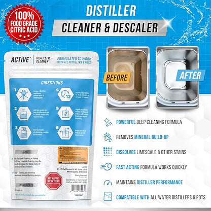 ACTIVE Distiller Descaler Citric Acid Cleaner - 2 Lb Bulk - Image 2