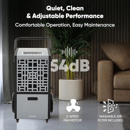 105-Pint Commercial Dehumidifier - Image 4