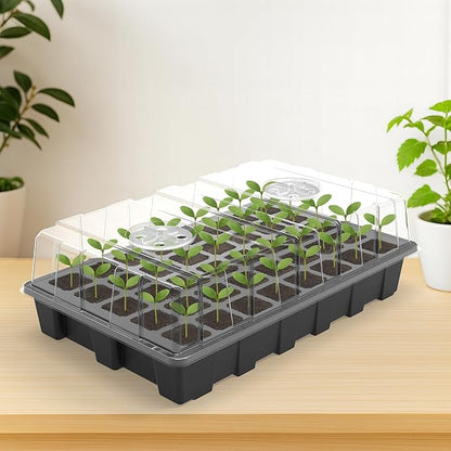 Gardzen 10-Set Garden Propagator Set, Seed Tray Kits - Image 7