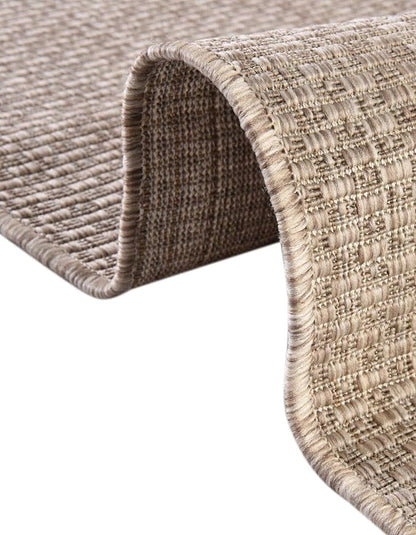 Unique Loom Collection Casual Transitional Solid Heathered Indoor/Outdoor - Image 3
