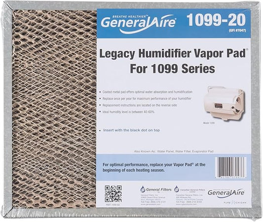 GeneralAire 1099-20 Humidifier Water Filter by GeneralAire