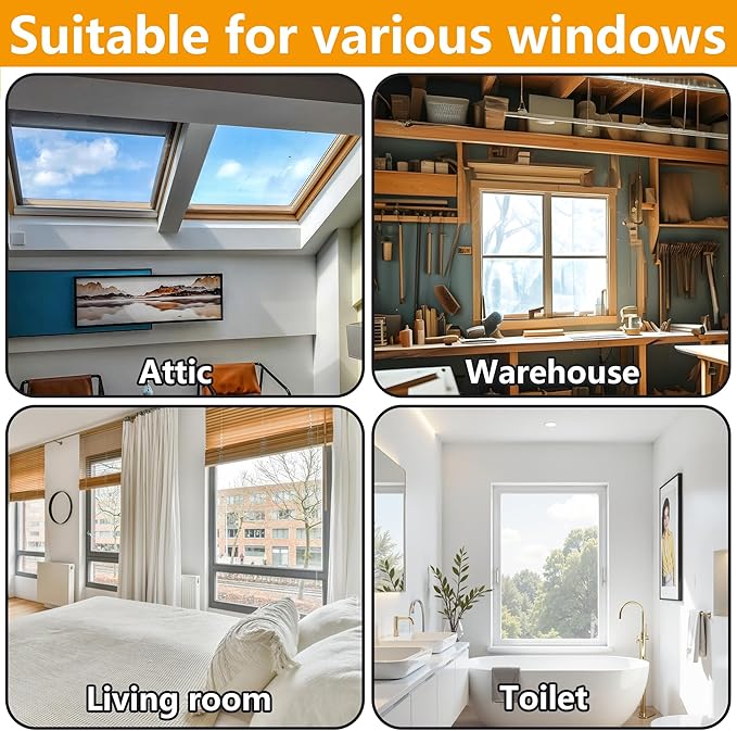 moonoom 2 Roll 16.4 Ft x 2'' Window Condensation Absorber Strip, Thick Window - Image 4
