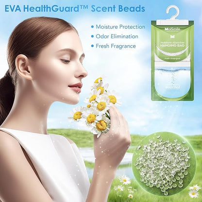 Moisture Absorbers 30 Pack Fresh Fragrance, Hanging Closet Dehumidifier Bags - Image 9