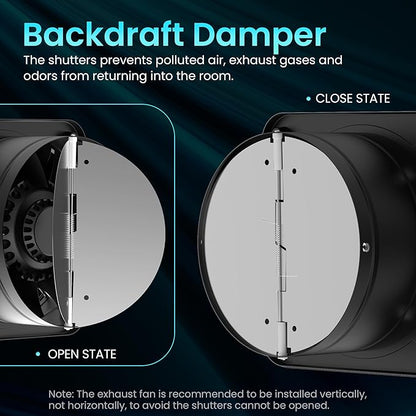 HG Power 8 Inch Exhaust Fan - Image 4