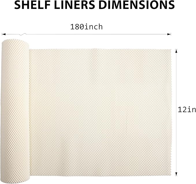 Shelf Liners for Cabinets-Drawer Liner Cabinet Liners for Shelves Kitchen - Image 6