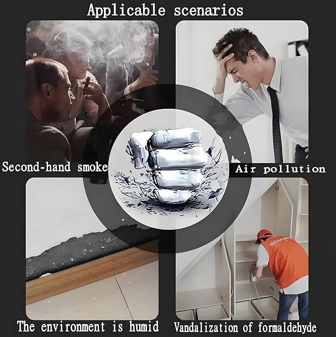 6 Inch Exhaust Fan Bathroom Exhaust Fan Damper ABS Waterproof Ventilation Fan - Image 2