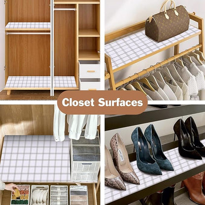 Drawer and Shelf Liner for Kitchen Cabinet: 17 in X 20 Ft Non Slip Waterproof - Image 7