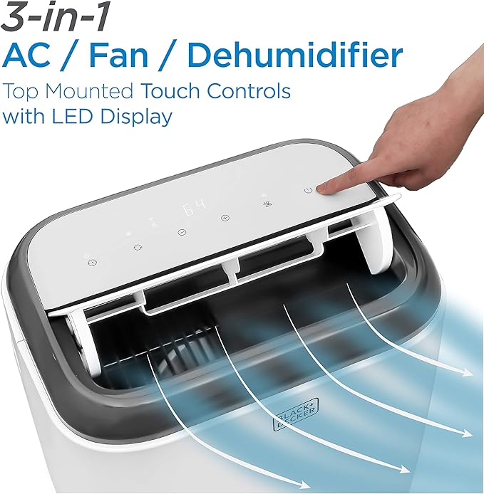 BLACK+DECKER Portable Air Conditioner - Image 3