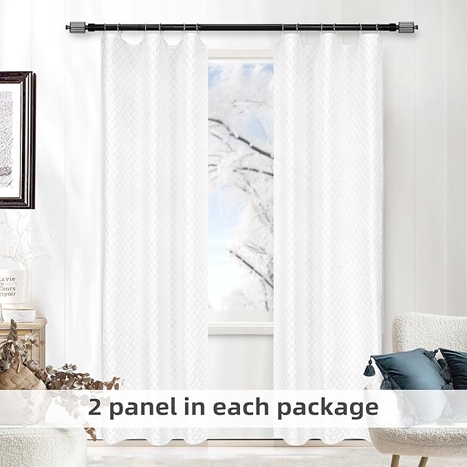DriftAway Soundproof Thermal Insulated Quilted Curtain Liners - Image 9