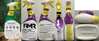 RMR Brands DIY Mold & Stain Remover Bundle, Complete Mold Killer & Mildew - Image 9