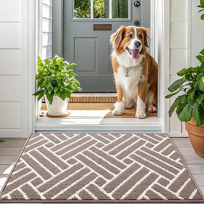 OLANLY Indoor Door Mat, 32x20 Inch, Dirt Resistant and Absorbent, Non-Slip - Image 6